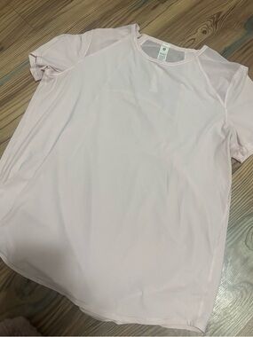 Lululemon Light Pink Short Sleeve Active Top